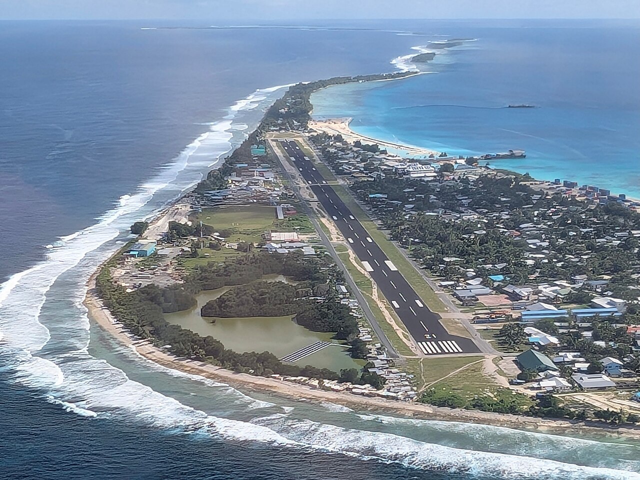 Funafuti International Airport, Tuvalu.